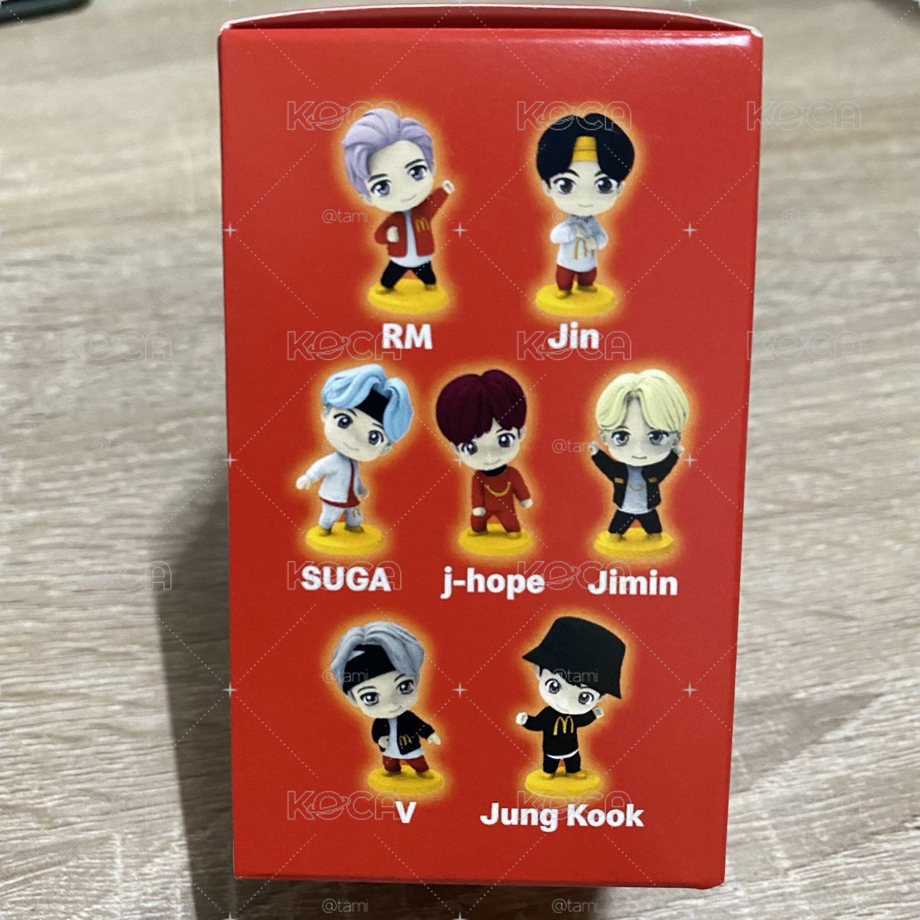 BTS 麥當勞聯名公仔 J-Hope