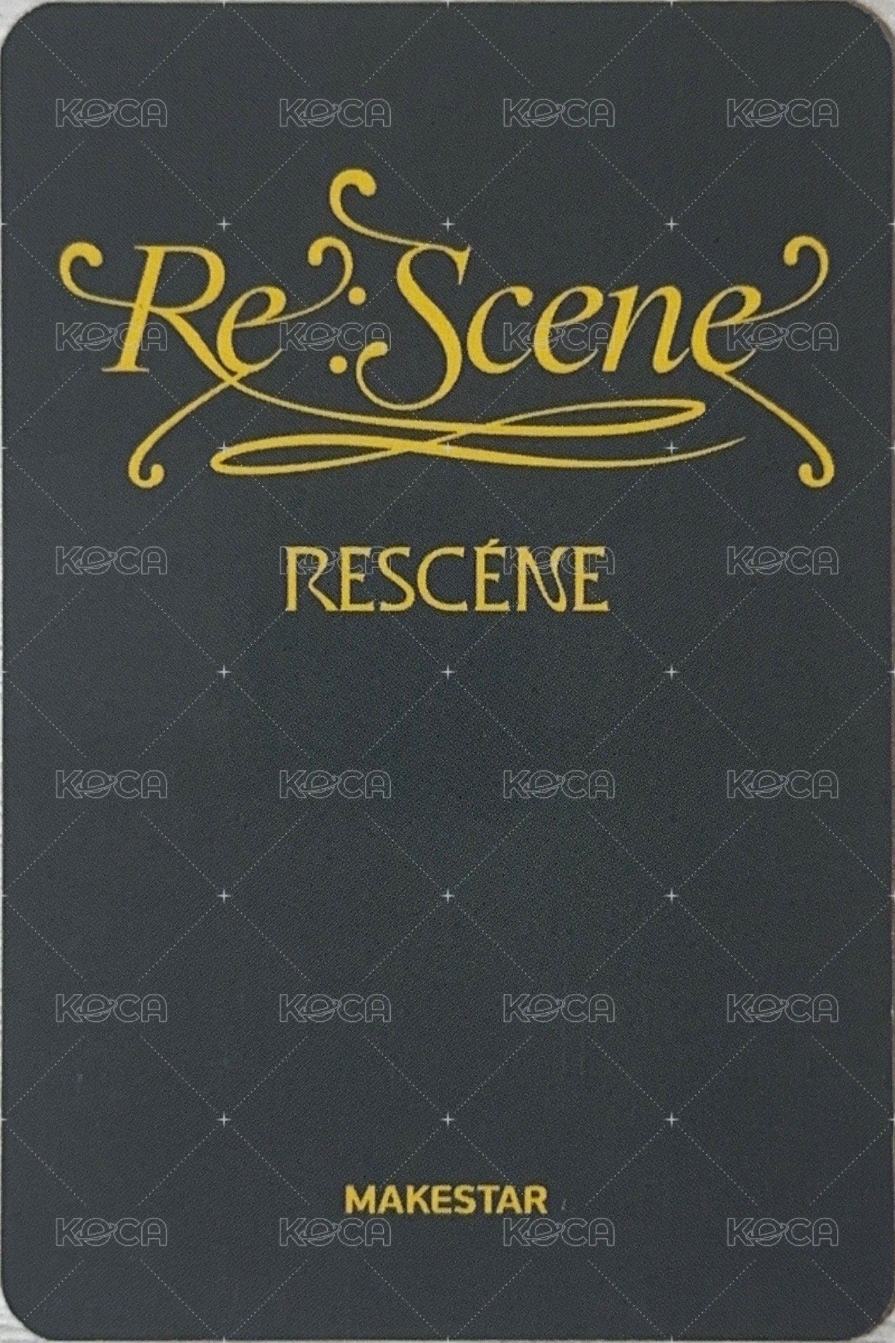 Re:Scene ms 2.0線上 簽售卡 偵探 背面