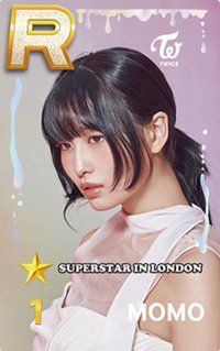 SUPERSTAR IN LONDON 遊戲卡 