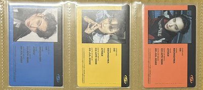 ATEEZ 朴星化 MOVEMENT 專卡一套