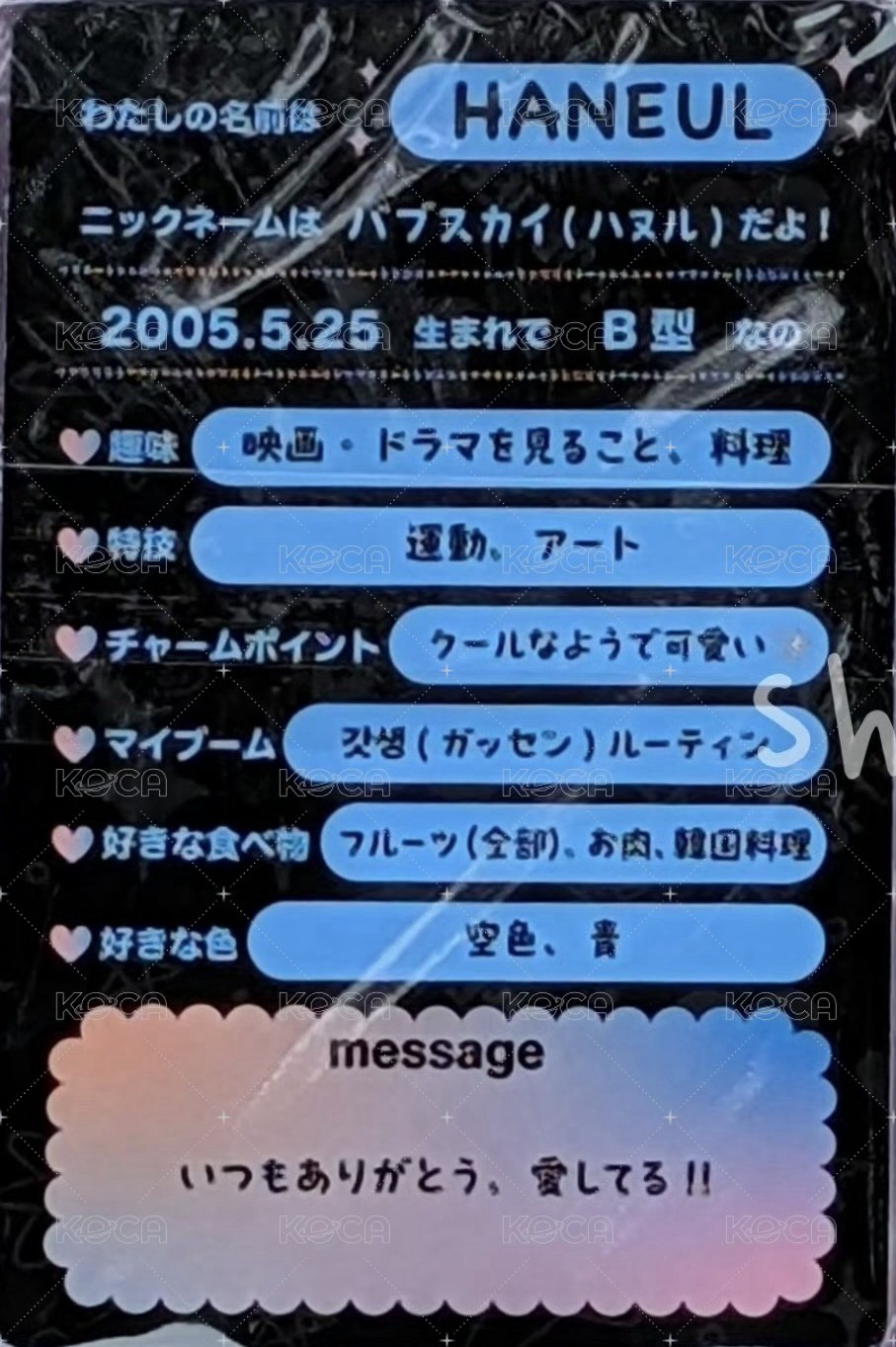 日本迷你一 入場卡 / 場限卡 快閃場限 背面