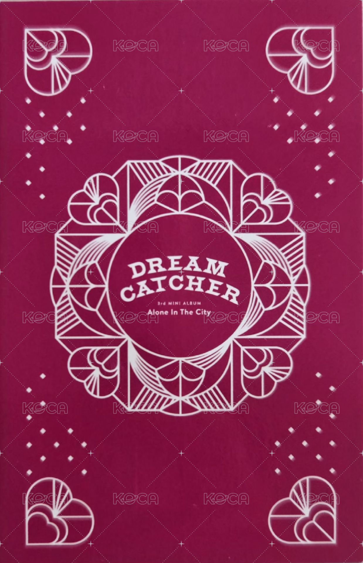 迷你三輯 專輯卡  背面