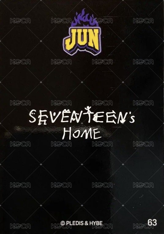 25’HOME 隨機卡  背面