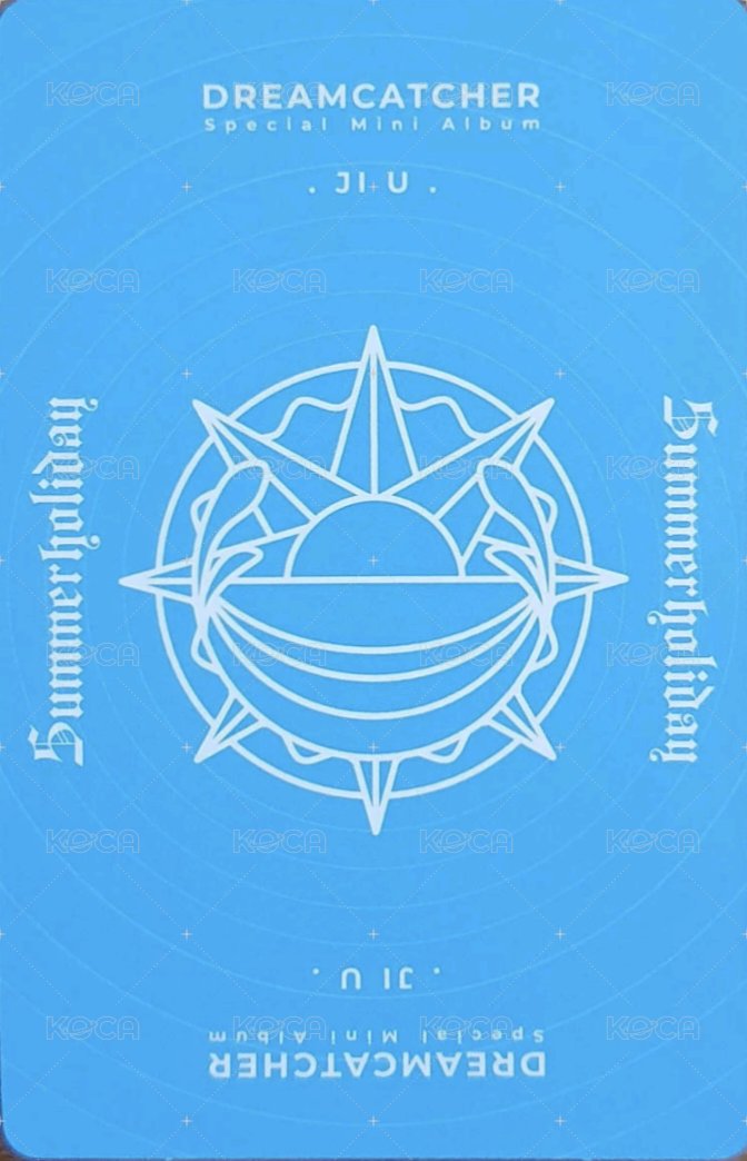 特別二輯(夏日專) 專輯卡  背面