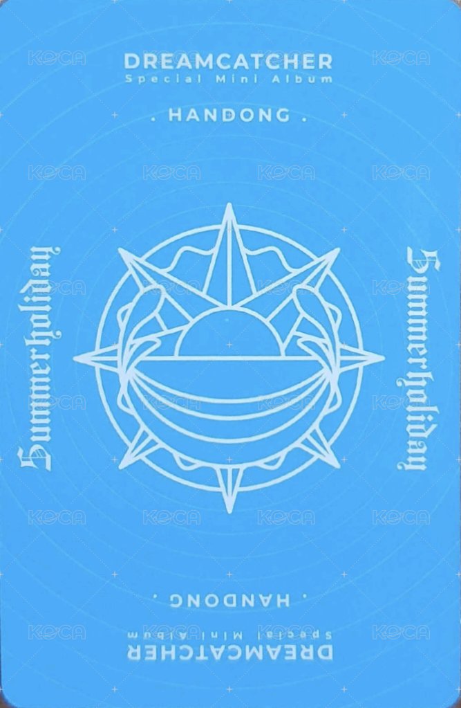 特別二輯(夏日專) 專輯卡  背面