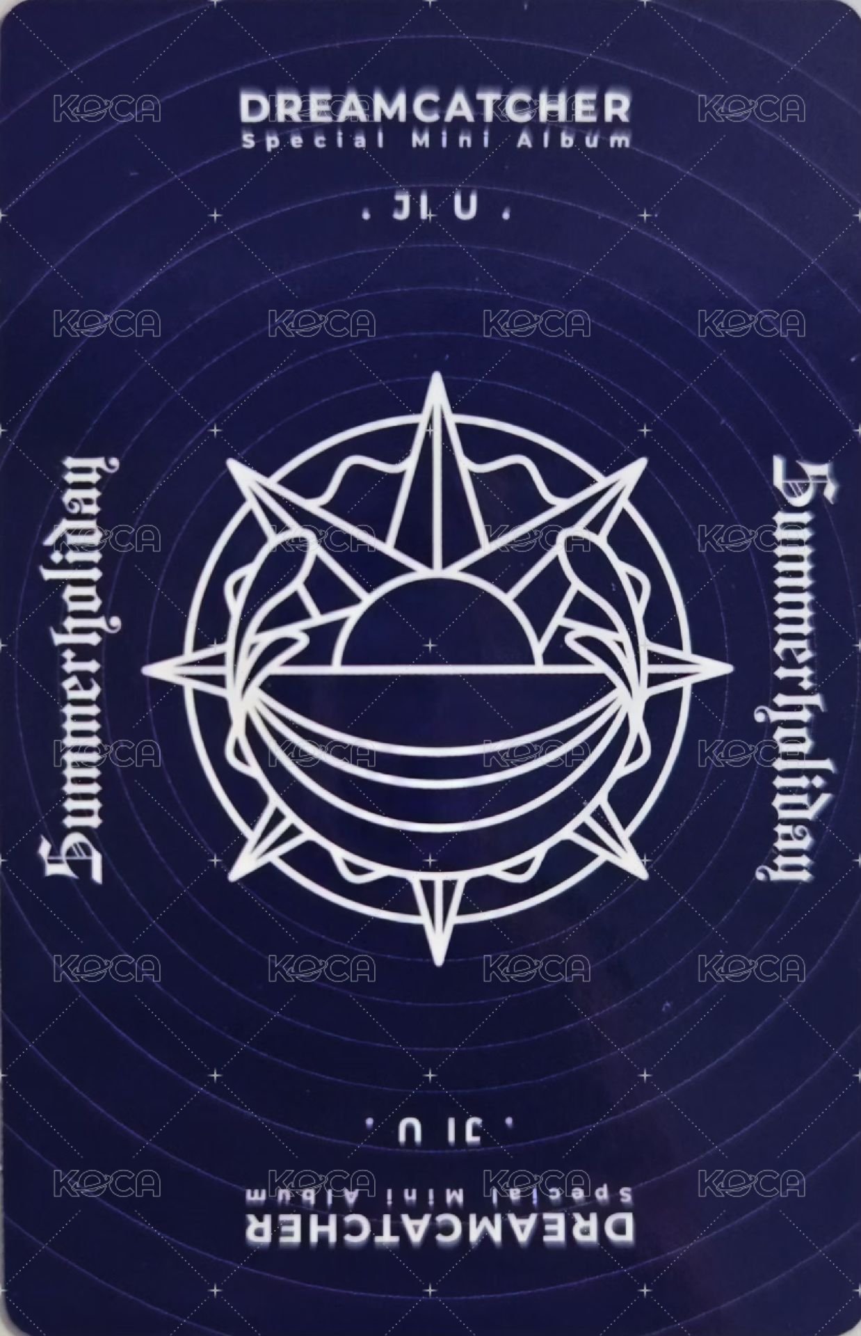 特別二輯(夏日專) 專輯卡 (限量專專卡) 背面