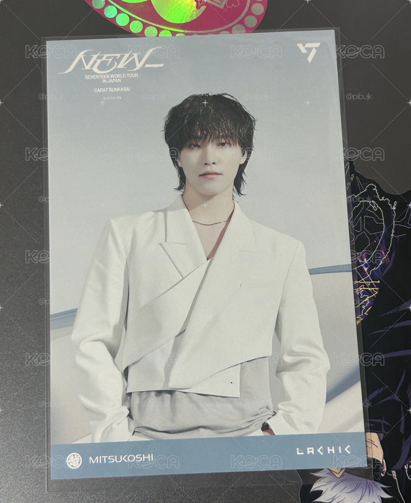 SEVENTEEN NEW_ 新巡日本場 榮三越滿額特典 明信片 燦