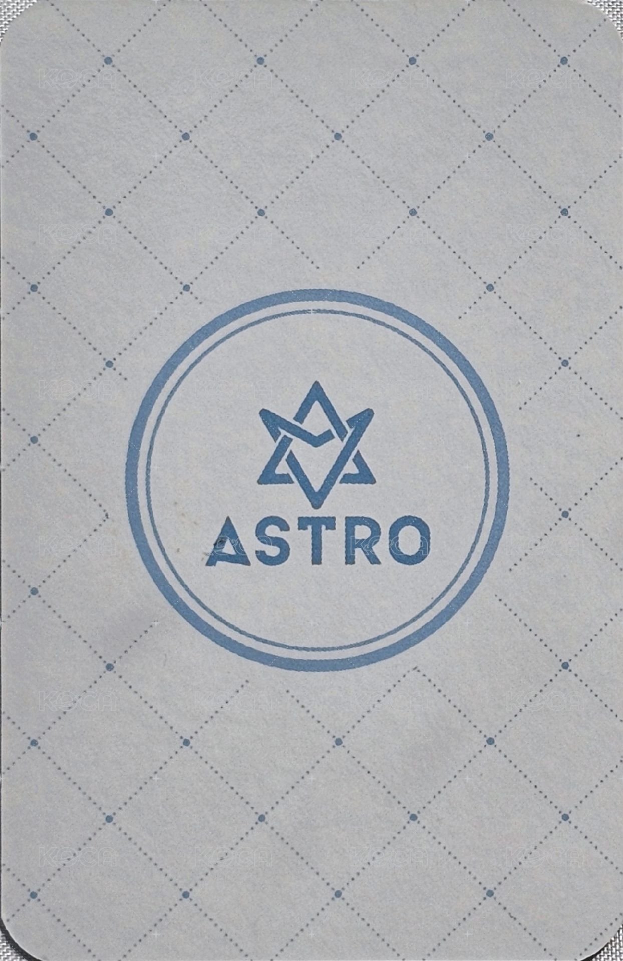 ASTRO&ROROHA POP UP in Japan 隨機卡  背面