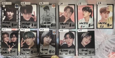 特典/專卡/套卡（還有另兩個賣場）