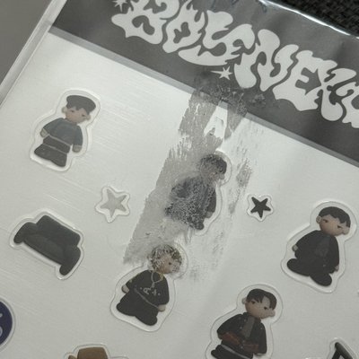 BND 迷四快閃店貼紙