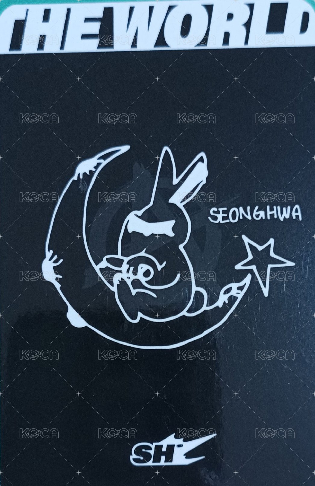 WILL 快閃店 周邊卡 咖啡杯小卡 背面