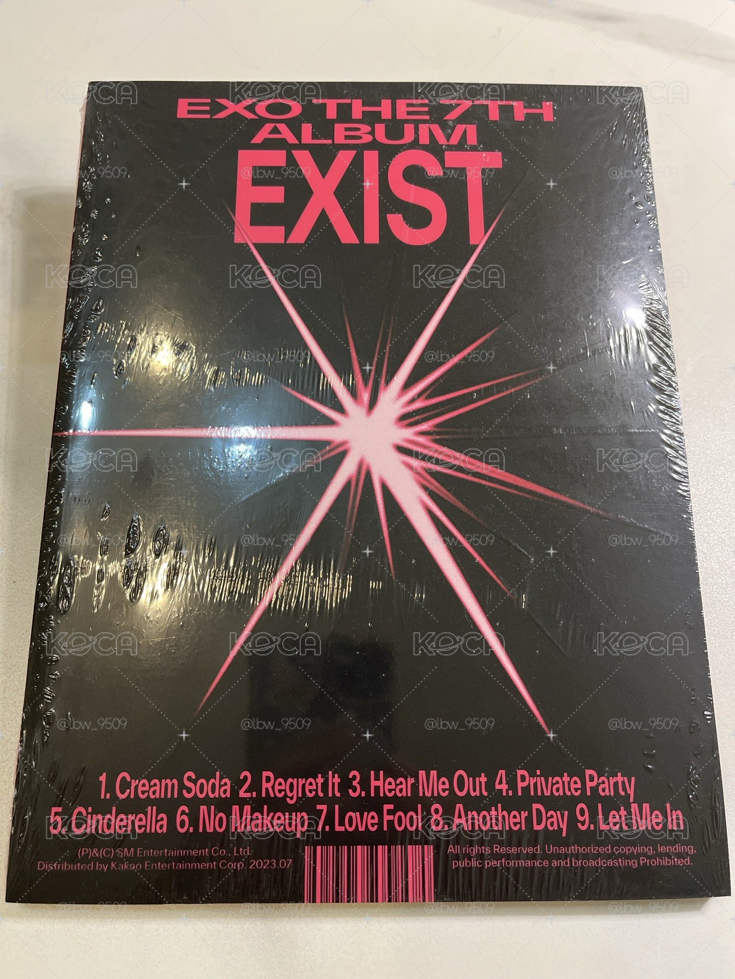 EXO 7輯 黑