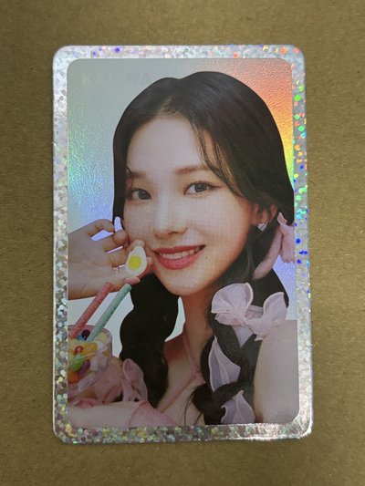 aespa Karina 柚子 白色情人節 周邊卡 閃卡柚-138