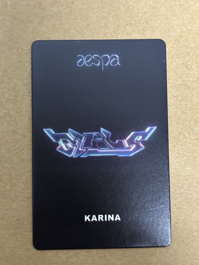 aespa Karina 柚子 Girls Fansland 特典卡 fl2.0柚 隱藏雷射卡-147