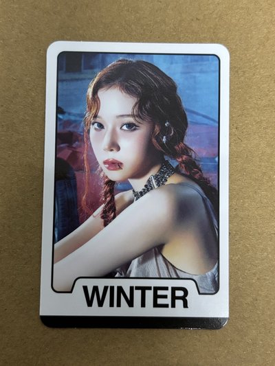 aespa Winter 冬天 Drama 隨機卡 aespa 迷四 A版-18