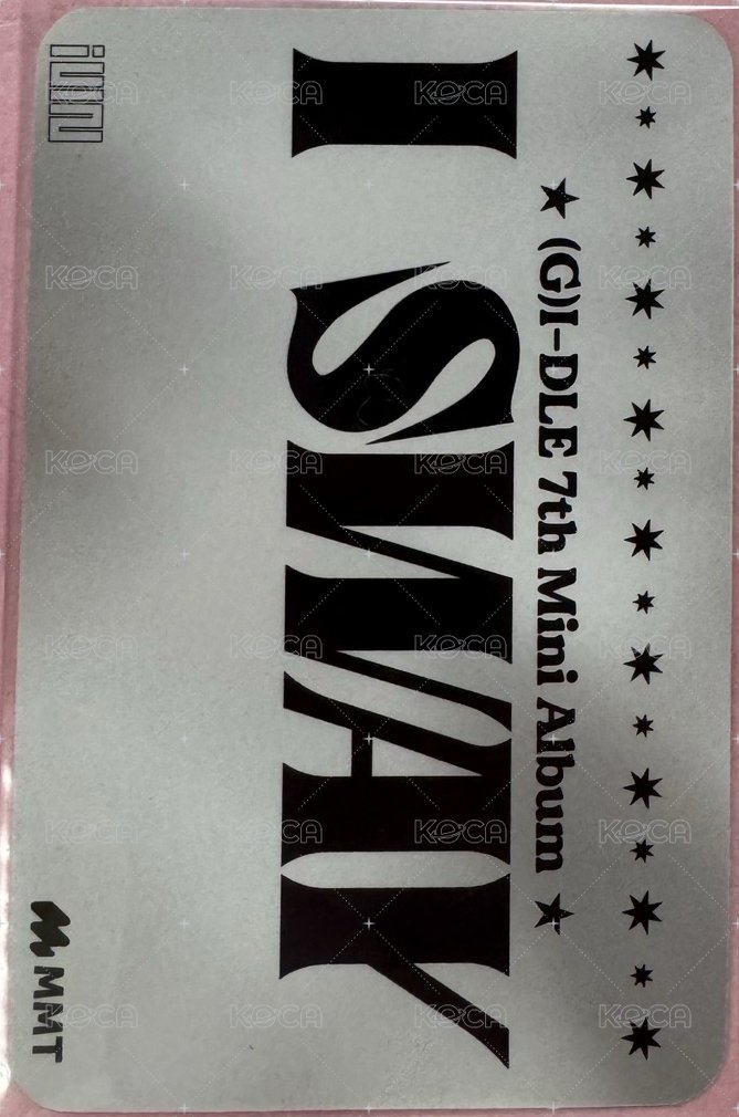 I SWAY mmt 預售 特典卡  背面