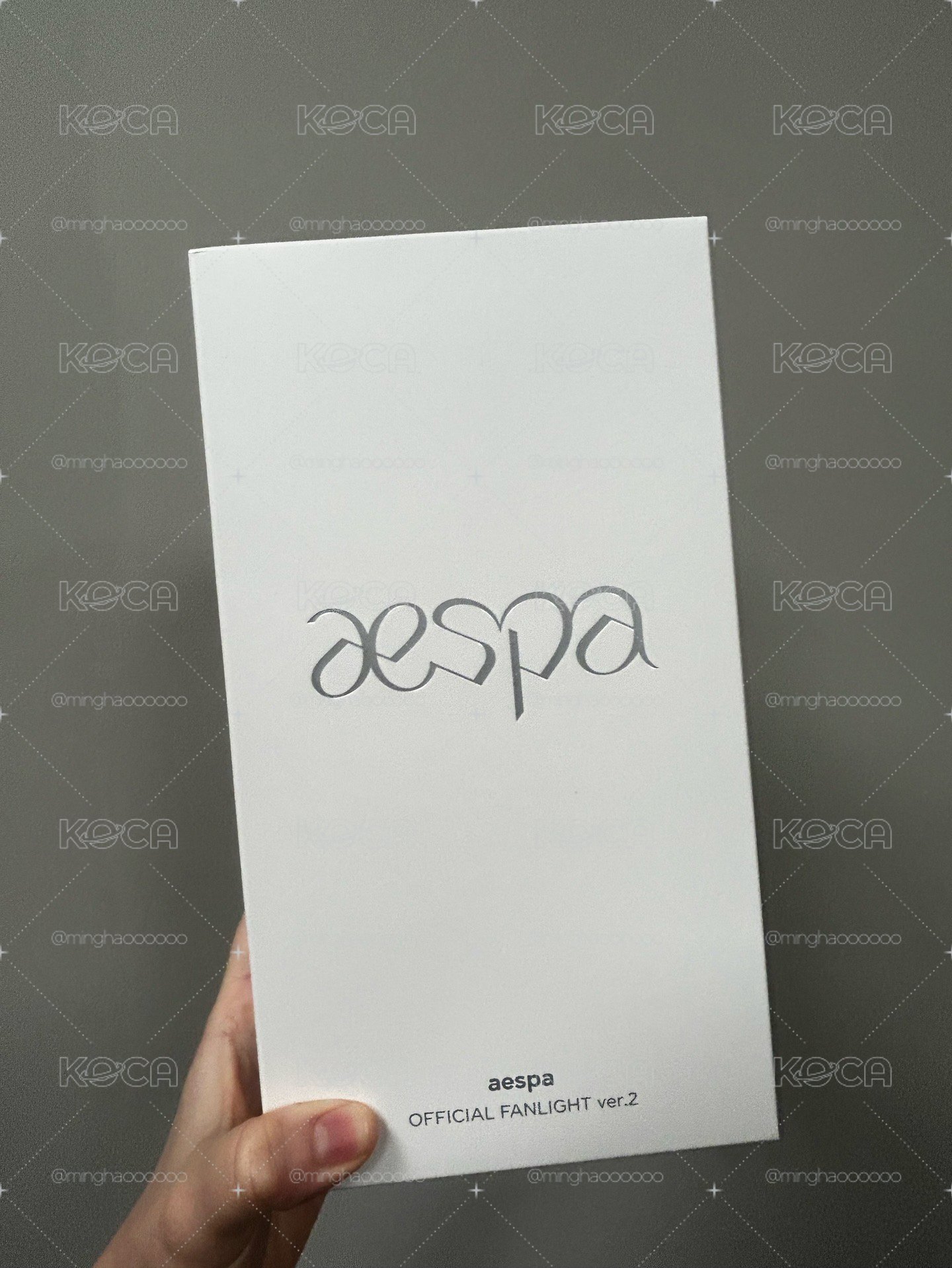 aespa 二代手燈 全新 含小卡