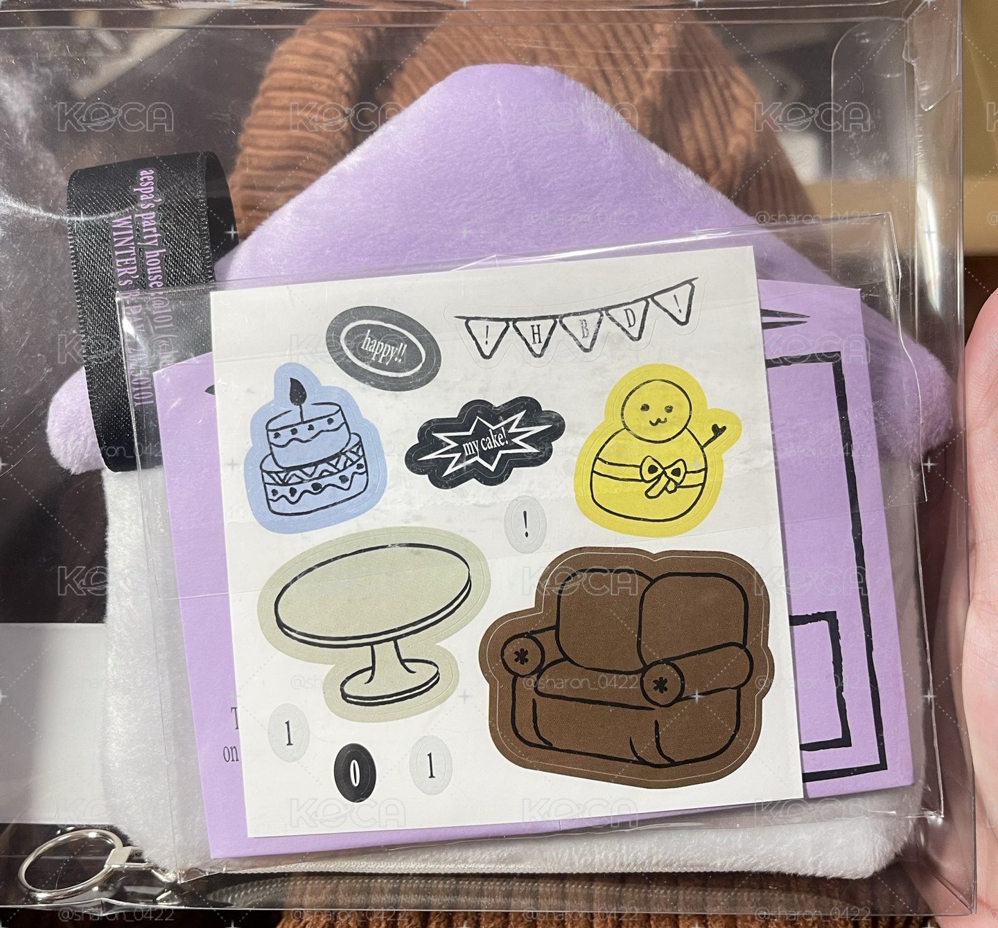 冬 生日禮包 2025 化妝包小房子組（無小卡）