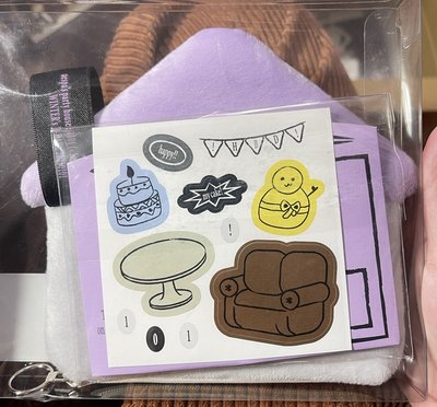 冬 生日禮包 2025 化妝包小房子組（無小卡）