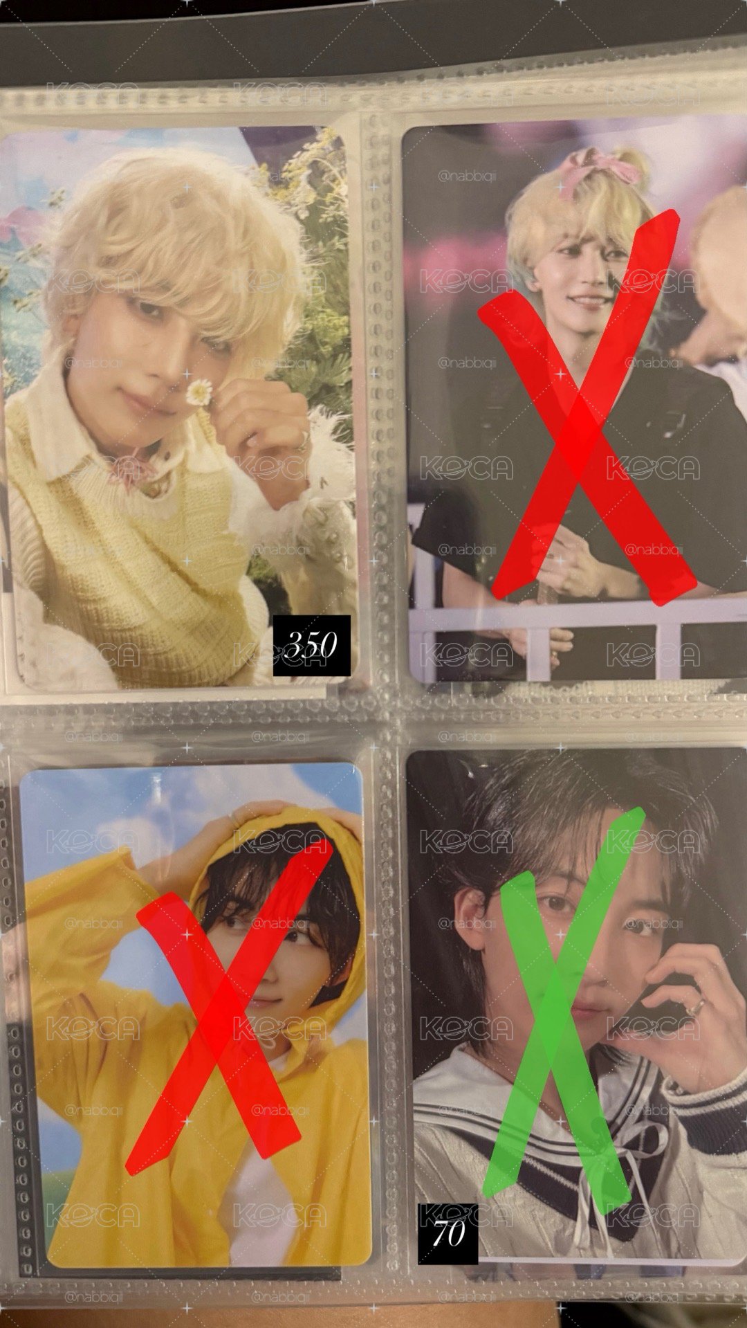 SEVENTEEN 小卡