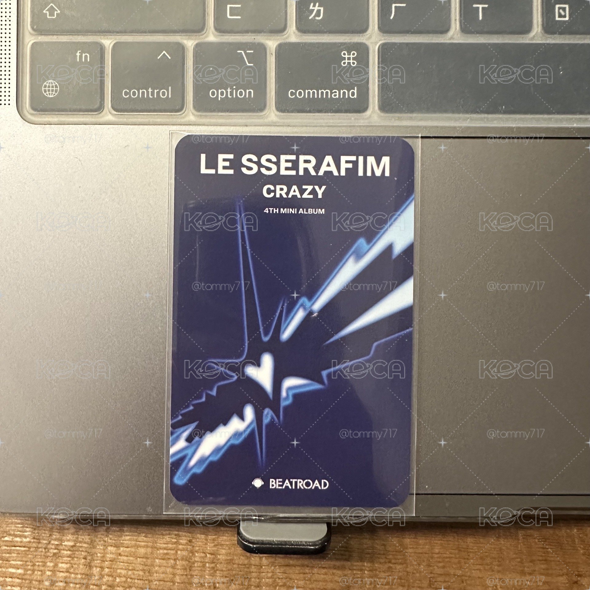 LE SSERAFIM 小櫻花 CRAZY br 簽售卡 簽售
