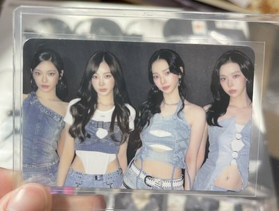 Aespa小盤 團封 空專 專輯 小卡（送吉寧小卡）