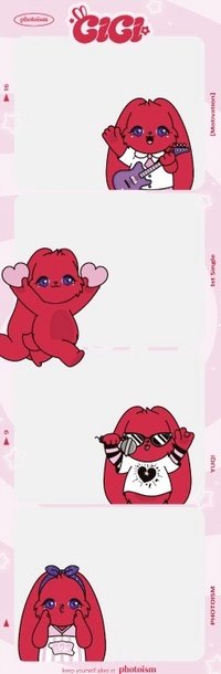 Motivation photoism gigi版 人生四格卡 