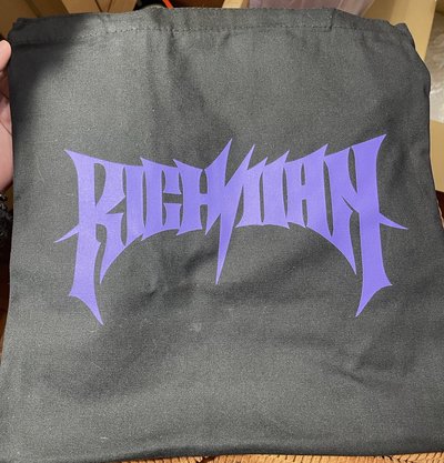 Rich man 美版 寧親簽 bag ver.（送寧小卡）