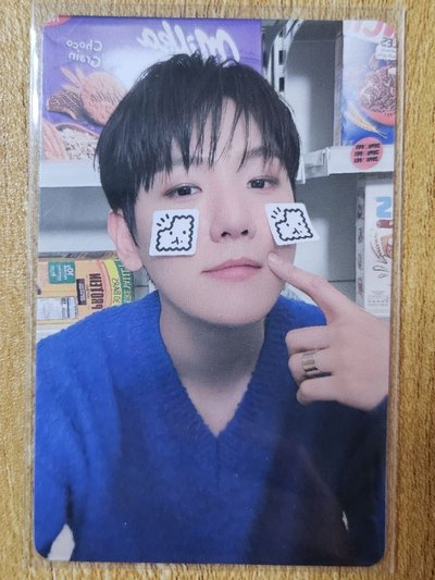 EXO BAEKHYUN 2024 Snack Party 禮盒小卡