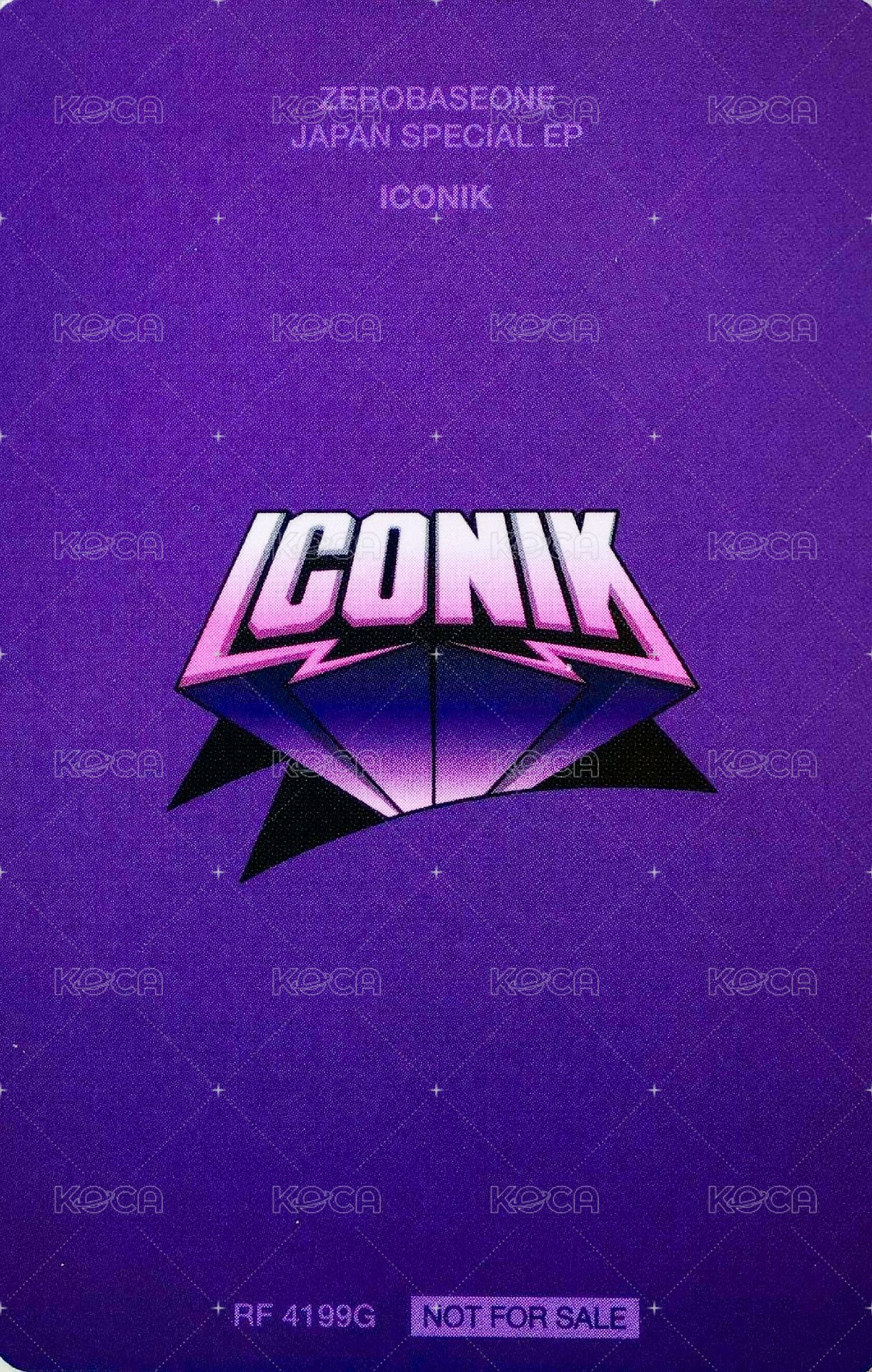 正1日專 專輯卡 Little Cheek Pinch ver. 背面