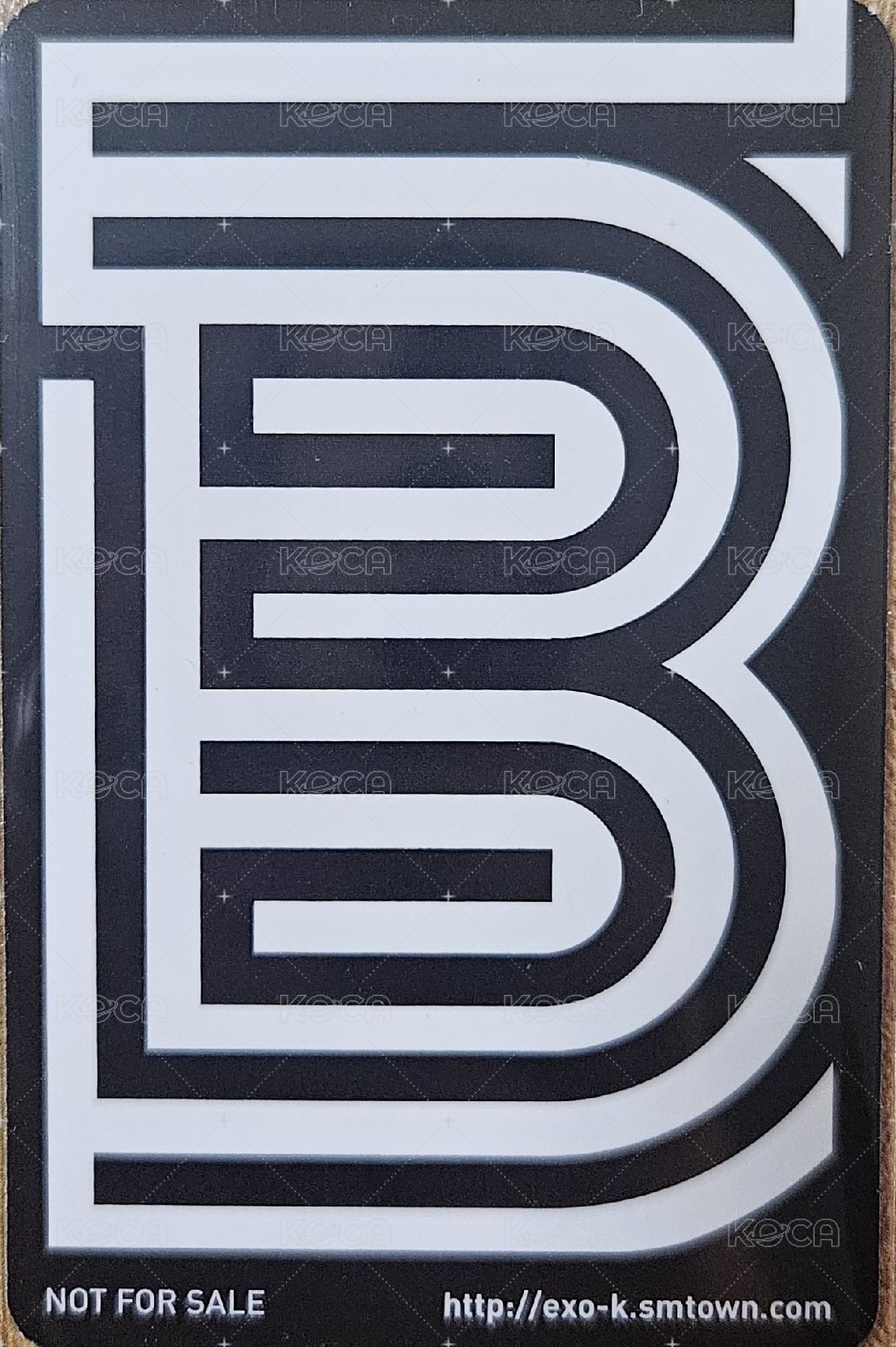 중독 Overdose 專輯卡  背面