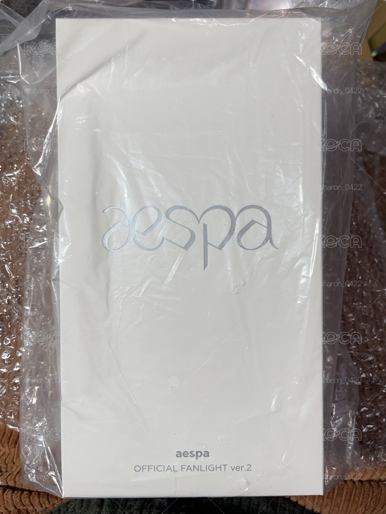 Aespa 二代手燈 全新 附電池