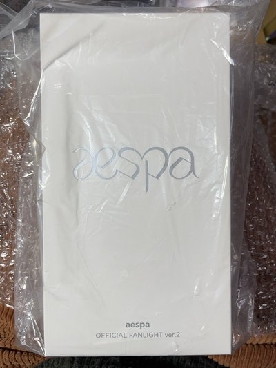 Aespa 二代手燈 全新 附電池
