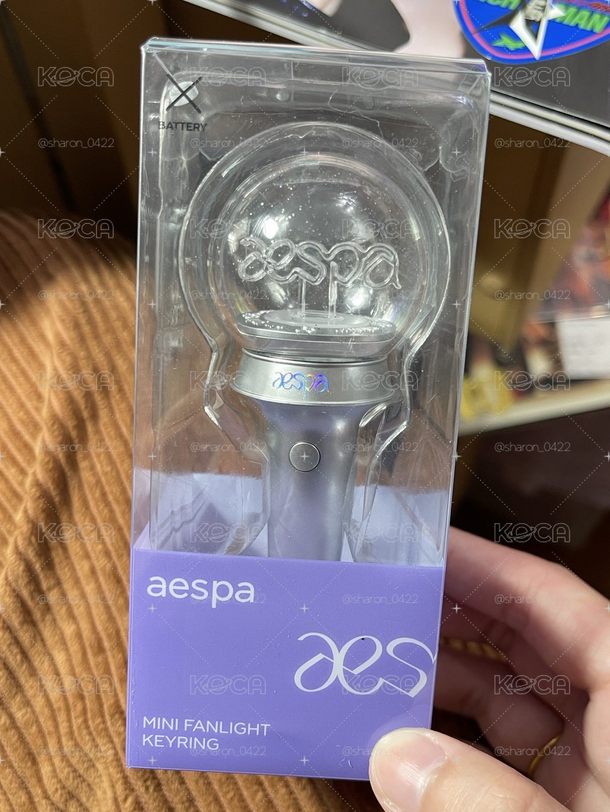 Aespa 一代 迷你應援手燈 鑰匙圈