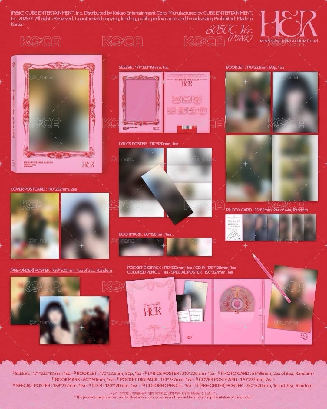 💛Minnie solo專“HER” 全新未拆現貨