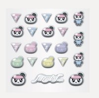 蹦蹦貼紙（需綁寛或率徽章）