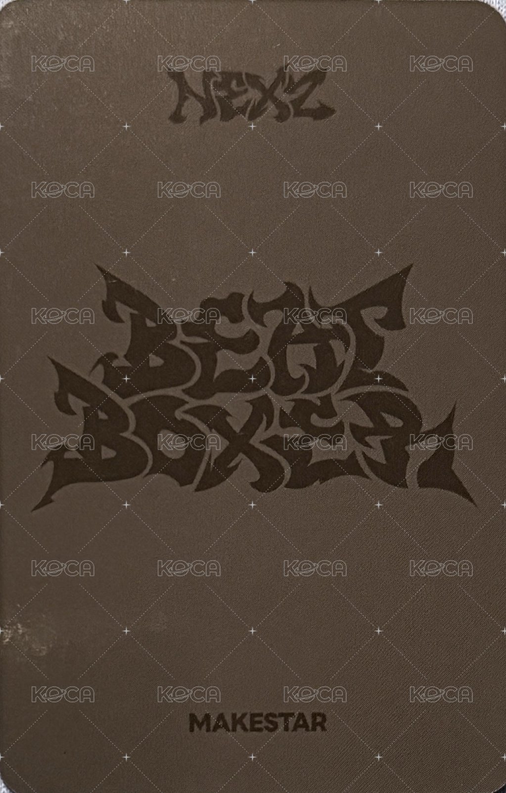 迷三 ms 2.0 簽售卡 牛角扣外套 ver. 背面