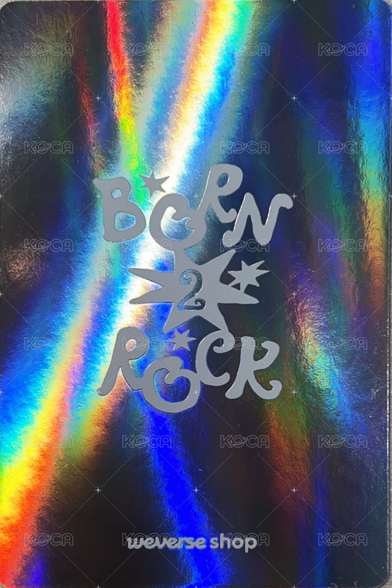 2週年快閃店 wvs 隨機卡 自拍 背面