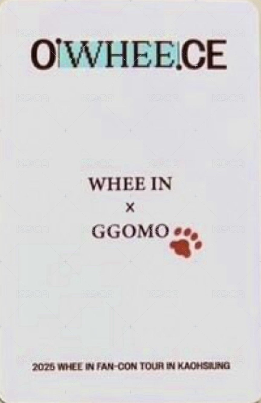 OWHEECE 面紙盒 周邊卡  背面