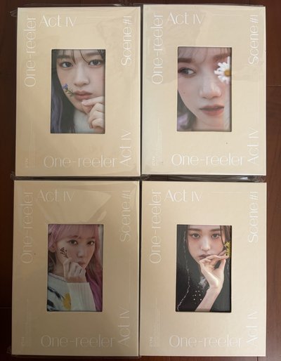 IZ*ONE 矮丸 Mini4 One-reeler / Act IV 空專 白版