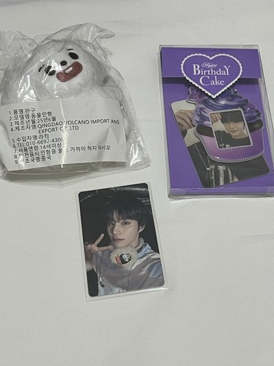 NCT金廷祐生日會退場卡 nct127 jungwoo