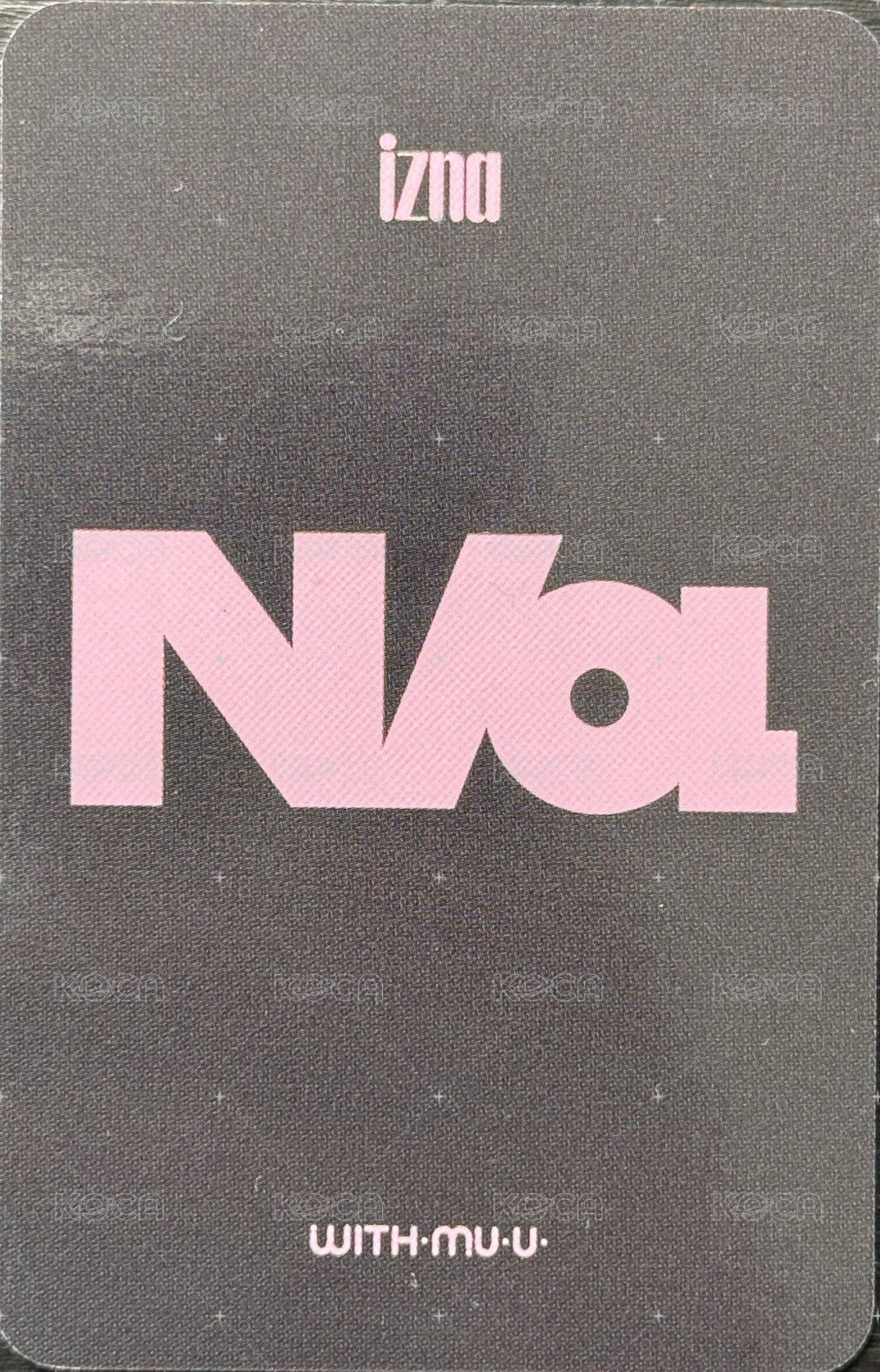 迷一 wm 1.0 幸運卡  背面