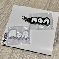 彬+寧「MOA」壓克力吊飾