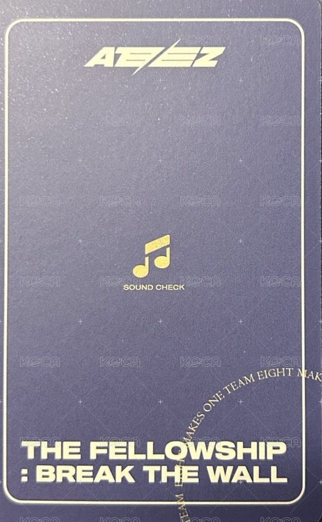 Break the Wall 入場卡 / 場限卡  背面