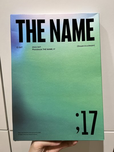 💙the name 白版全套 （拍立得是秀率）