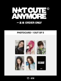 NOT CUTE ANYMORE yzy 幸運卡 1.0