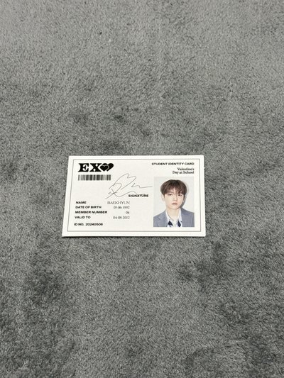 2024 EXO SEASON'S GREETINGS  年曆卡 