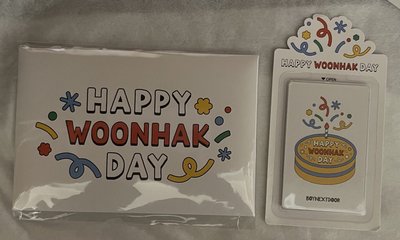 BOYNEXTDOOR 2024 雲鶴 生日 照片組 /小卡 全新未拆