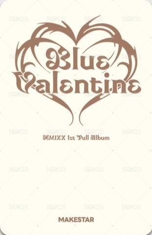 正規一 ms 線上 17.0 簽售卡 當日造型 年末派對 背面