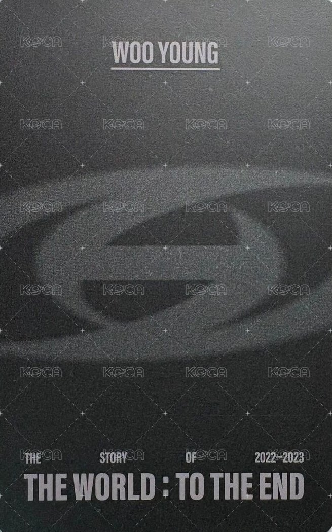 THE WORLD :TO THE END 周邊卡 PlayCode ver. 背面